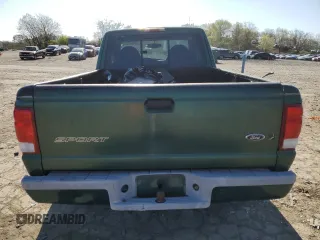 2000 Ford Ranger XL with VIN 1FTYR14V7YTA16839, listed as a Copart auction lot 51455215 with 183,798 mi miles and Salvage Title. Bid and sale history available at carsss.com. Image 6.