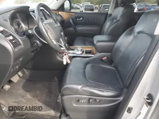 2012 Infiniti QX56 7-passenger with VIN JN8AZ2NE2C9017865, listed as a Copart auction lot 78728014 with 184,377 mi miles and Salvage Title. Bid and sale history available at carsss.com. Image 7.