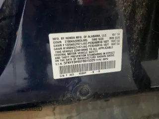 2015 Honda Pilot Touring with VIN 5FNYF3H9XFB015329, listed as a Copart auction lot 49353145 with 70,084 mi miles and Clean Title. Bid and sale history available at carsss.com. Image 13.