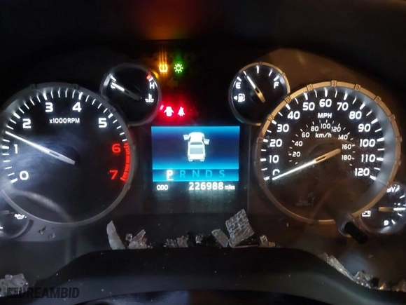 2014 Toyota Tundra 4WD Truck SR5 with VIN 5TFDW5F10EX342818, listed as a IAAI auction lot 41067866 with 226,988 mi miles. Bid and sale history available at carsss.com. Image 7.