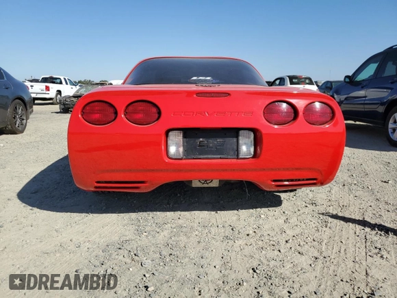2001 Chevrolet Corvette with VIN 1G1YY22G815100474, listed as a Copart auction lot 73647154 with 0 mi miles and Salvage Title. Bid and sale history available at carsss.com. Image 6.