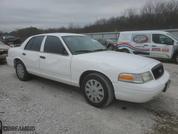 2010 Ford Police Interceptor with VIN 2FABP7BV6AX125342, listed as a Copart auction lot 44036775 with 129,661 mi miles and Salvage Title. Bid and sale history available at carsss.com. Image 4.