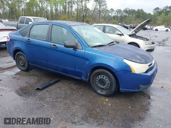2008 Ford Focus S with VIN 1FAHP34N48W122283, listed as a IAAI auction lot 41845603 with 160,661 mi miles. Bid and sale history available at carsss.com. Image 1.