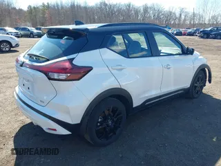 2023 Nissan Kicks SR with VIN 3N1CP5DV6PL473400, listed as a IAAI auction lot 41751167 with 23,539 mi miles. Bid and sale history available at carsss.com. Image 4.