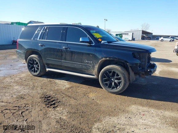 2015 Chevrolet Tahoe LTZ with VIN 1GNSCCKC4FR186632, listed as a IAAI auction lot 41482904 with 149,468 mi miles. Bid and sale history available at carsss.com. Image 1.