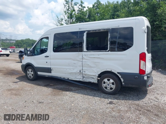 2017 Ford Transit XL with VIN 1FBAX2CM2HKA76480, listed as a IAAI auction lot 42757002 with 139,483 mi miles and . Bid and sale history available at DreamBid. Image 3.