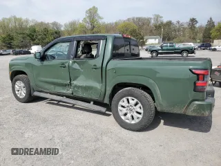 2022 Nissan Frontier SV with VIN 1N6ED1EKXNN605404, listed as a Copart auction lot 53583465 with 59,438 mi miles and Salvage title. Bid and sale history available at DreamBid. Image 2.