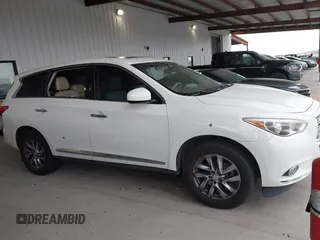 2013 Infiniti JX35 with VIN 5N1AL0MM4DC342673, listed as a IAAI auction lot 41813025 with 125,982 mi miles and . Bid and sale history available at DreamBid. Image 13.