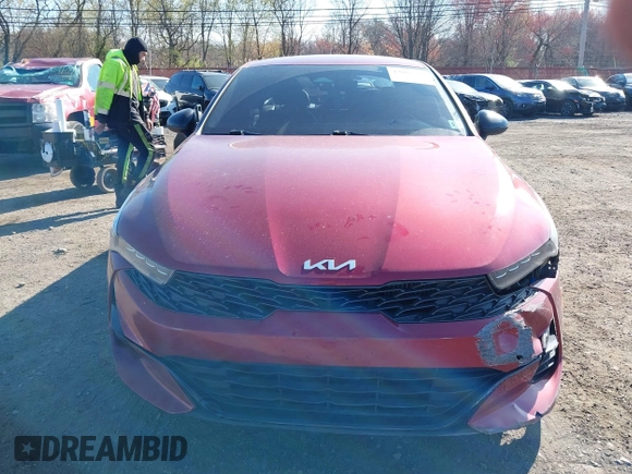 2022 Kia K5 GT-Line z VIN 5XXG64J22NG150511, wystawiony jako IAAI lot #42062735 z przebiegiem 32 223 mil mil oraz . Historia ofert i sprzedaży dostępna na DreamBid. Obrazek 12.