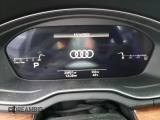 2021 Audi Q5 Premium Plus with VIN WA1BAAFY6M2025207, listed as a Copart auction lot 71050522 with 25,831 mi miles. Bid and sale history available at carsss.com. Image 9.