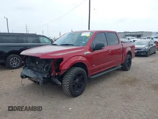 2016 Ford F-150 XL with VIN 1FTEW1CP1GKD22762, listed as a IAAI auction lot 41687389 with 131,542 mi miles and . Bid and sale history available at carsss.com. Image 2.