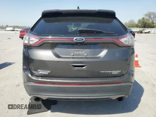 2018 Ford Edge Titanium with VIN 2FMPK4K97JBB80391, listed as a Copart auction lot 53042425 with 162,930 mi miles and Clean Title. Bid and sale history available at carsss.com. Image 6.