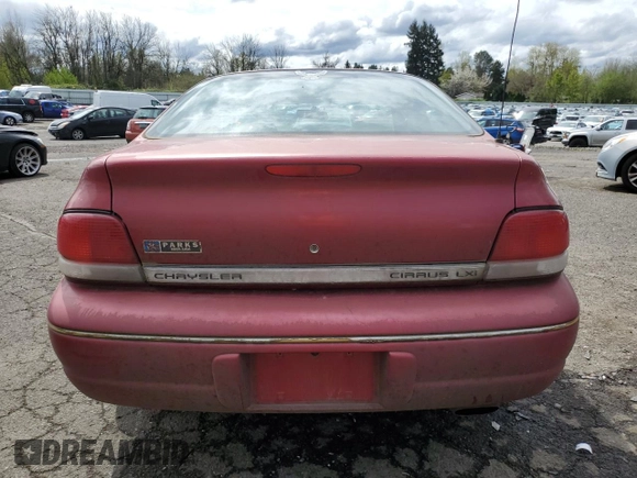 1998 Chrysler Cirrus LXi z VIN 1C3EJ56H7WN307792, wystawiony jako Copart lot #52449025 z przebiegiem 179 548 mil mil oraz Szkody całkowita. Historia ofert i sprzedaży dostępna na DreamBid. Obrazek 6.