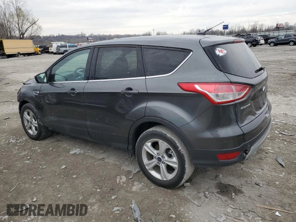 2016 Ford Escape SE with VIN 1FMCU0GX7GUB82640, listed as a Copart auction lot 50707585 with 58,698 mi miles and Salvage Title. Bid and sale history available at carsss.com. Image 2.