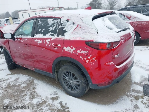 2019 Mazda CX-5 Touring with VIN JM3KFBCM7K0617066, listed as a IAAI auction lot 41617694 with NaN miles. Bid and sale history available at carsss.com. Image 3.
