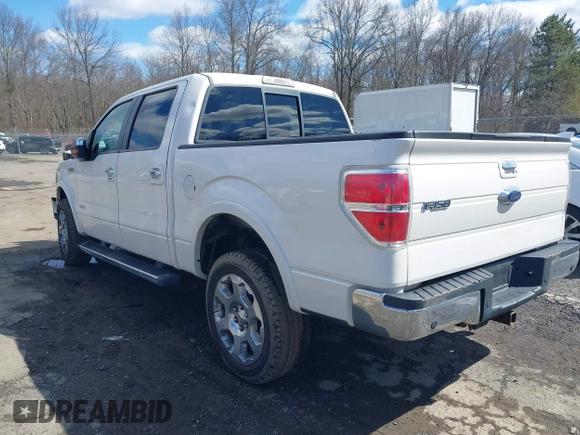 2012 Ford F-150 XL with VIN 1FTFW1ET3CFA64407, listed as a IAAI auction lot 41864557 with 75,633 mi miles. Bid and sale history available at carsss.com. Image 3.