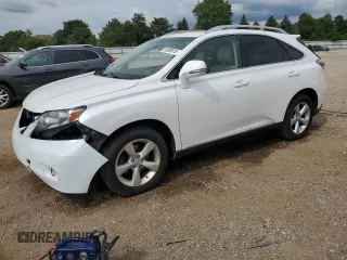 2010 Lexus RX 350 with VIN 2T2BK1BA2AC026228, listed as a Copart auction lot 61838915 with 125,830 mi miles and Salvage title. Bid and sale history available at DreamBid. Image 1.
