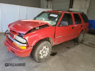 2003 Chevrolet Blazer LS z VIN 1GNDT13X93K118765, wystawiony jako Copart lot #81631374 z przebiegiem 135 218 mil mil oraz Szkoda całkowita • Salvage title. Historia ofert i sprzedaży dostępna na DreamBid. Obrazek 1.