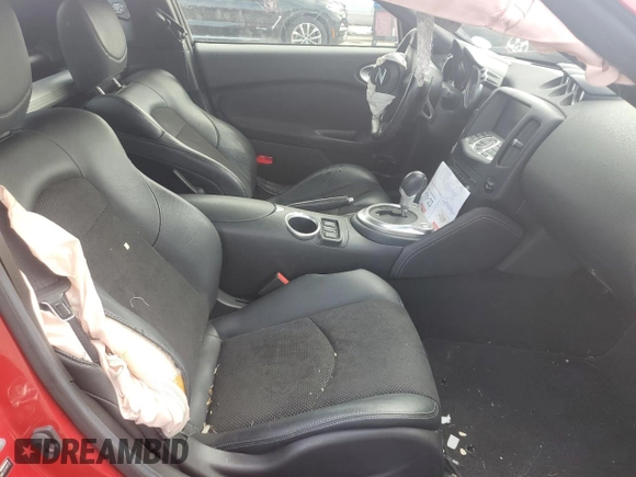 2014 Nissan 370Z Nismo with VIN JN1AZ4EH8EM633462, listed as a Copart auction lot 43250905 with Not Provided miles and Salvage Title. Bid and sale history available at DreamBid. Image 10.