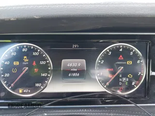 2015 Mercedes-Benz S-Class S 550 with VIN WDDUG8CB6FA069003, listed as a IAAI auction lot 41366424 with 61,856 mi miles. Bid and sale history available at carsss.com. Image 7.