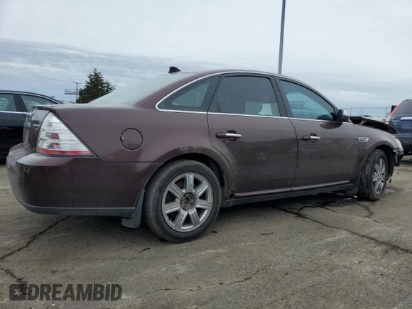 2009 Ford Taurus Limited with VIN 1FAHP25WX9G105999, listed as a Copart auction lot 86915574 with 201,155 mi miles and Salvage Title. Bid and sale history available at carsss.com. Image 3.