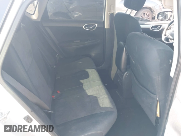 2015 Nissan Sentra S with VIN 3N1AB7APXFY282104, listed as a IAAI auction lot 42004565 with 136,077 mi miles. Bid and sale history available at carsss.com. Image 8.