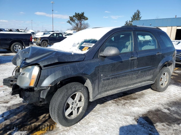 2009 Chevrolet Equinox LS with VIN 2CNDL13F196218351, listed as a Copart auction lot 45659855 with 0 mi miles and Clean Title. Bid and sale history available at carsss.com. Image 1.
