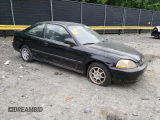 1998 Honda Civic HX with VIN 1HGEJ7128TL075318, listed as a Copart auction lot 82746094 with 126,622 mi miles and Non Repairable. Bid and sale history available at DreamBid. Image 4.