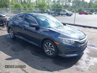 2017 Honda Civic EX z VIN 19XFC2F76HE034626, wystawiony jako IAAI lot #42257977 z przebiegiem 81 384 mil mil oraz . Historia ofert i sprzedaży dostępna na DreamBid. Obrazek 1.