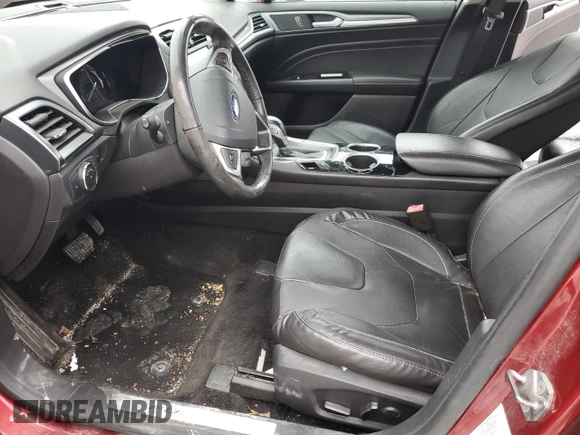 2013 Ford Fusion Titanium Hybrid with VIN 3FA6P0RU3DR323997, listed as a Copart auction lot 88063125 with Not Provided miles and Salvage Title. Bid and sale history available at DreamBid. Image 7.