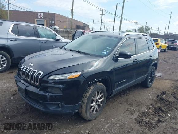 2014 Jeep Cherokee Latitude with VIN 1C4PJMCS0EW208092, listed as a IAAI auction lot 42174675 with 202,871 mi miles and . Bid and sale history available at carsss.com. Image 2.