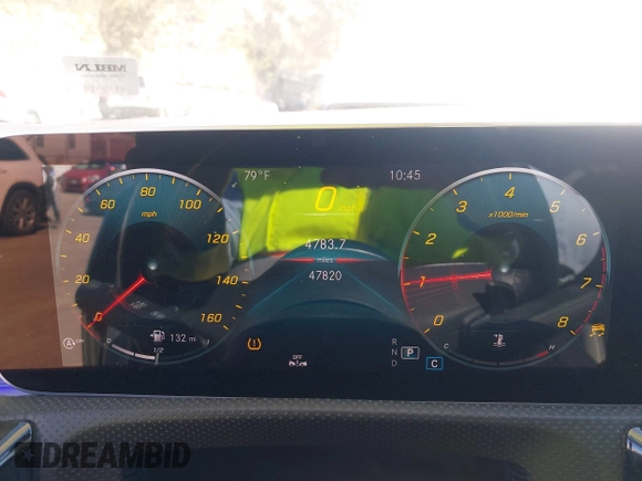 2019 Mercedes-Benz A 220 with VIN WDD3G4EB1KW021407, listed as a IAAI auction lot 41637885 with 47,820 mi miles and . Bid and sale history available at DreamBid. Image 7.