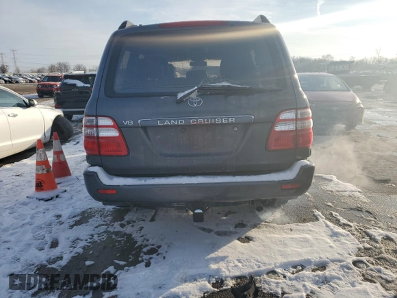 2003 Toyota Land Cruiser with VIN JTEHT05J832034252, listed as a Copart auction lot 84749584 with 358,346 mi miles and Clean Title. Bid and sale history available at carsss.com. Image 6.