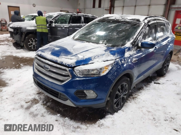 2017 Ford Escape SE with VIN 1FMCU9GD0HUD61453, listed as a IAAI auction lot 41596562 with 173,803 mi miles and . Bid and sale history available at DreamBid. Image 17.