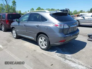2012 Lexus RX 450h with VIN JTJBC1BAXC2427994, listed as a IAAI auction lot 41997188 with 131,614 mi miles and . Bid and sale history available at DreamBid. Image 3.