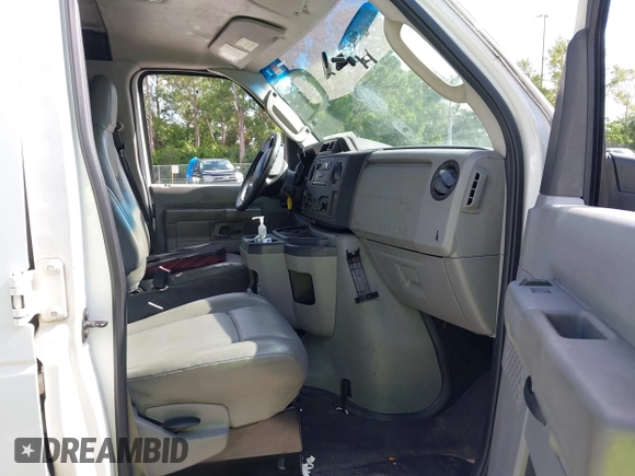2014 Ford Econoline Cargo Commercial with VIN 1FTNE2EW8EDA99716, listed as a IAAI auction lot 42766089 with 229,212 mi miles and . Bid and sale history available at DreamBid. Image 5.
