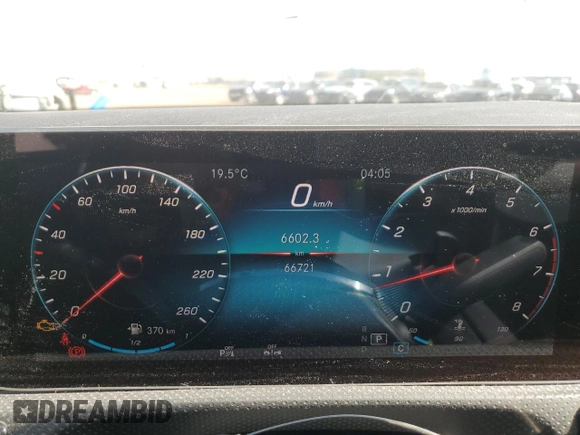 2019 Mercedes-Benz A 220 with VIN WDD3G4FB0KW010140, listed as a Copart auction lot 54116585 with 66,721 mi miles and Salvage Title. Bid and sale history available at DreamBid. Image 9.