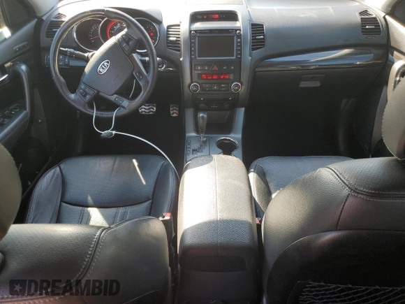 2012 Kia Sorento SX with VIN 5XYKW4A25CG212101, listed as a Copart auction lot 47440555 with 149,970 mi miles and Salvage Title. Bid and sale history available at carsss.com. Image 8.