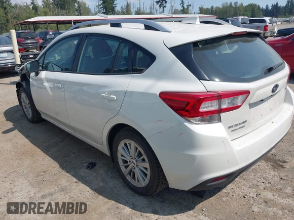 2017 Subaru Impreza Premium z VIN 4S3GTAB61H3718731, wystawiony jako IAAI lot #42520623 z przebiegiem 86 225 mil mil oraz . Historia ofert i sprzedaży dostępna na DreamBid. Obrazek 3.