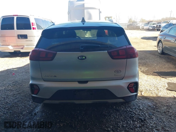 2021 Kia Niro LX with VIN KNDCB3LC8M5486855, listed as a IAAI auction lot 41075455 with 80,639 mi miles. Bid and sale history available at carsss.com. Image 16.