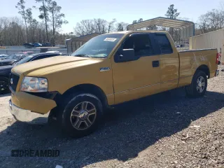 2006 Ford F-150 STX with VIN 1FTRX12W06NB23979, listed as a Copart auction lot 48548625 with 214,777 mi miles and Salvage Title. Bid and sale history available at carsss.com. Image 1.