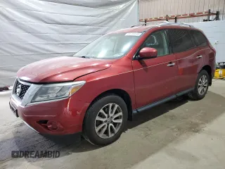 2013 Nissan Pathfinder SV with VIN 5N1AR2MM6DC605918, listed as a Copart auction lot 56794545 with 177,640 mi miles and Salvage title. Bid and sale history available at DreamBid. Image 1.