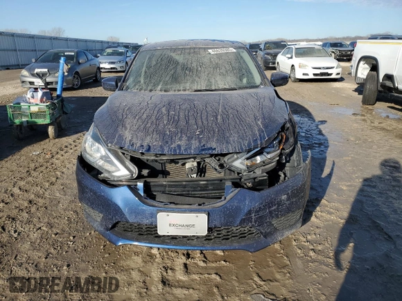 2017 Nissan Sentra S with VIN 3N1AB7AP6HY333360, listed as a Copart auction lot 46639385 with 106,575 mi miles and Salvage Title. Bid and sale history available at DreamBid. Image 5.
