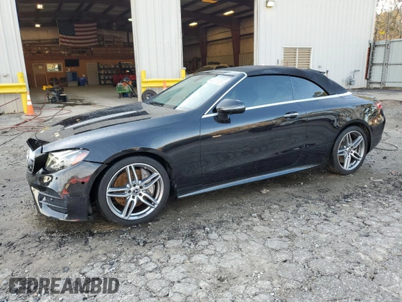 2019 Mercedes-Benz E-Class E 450 with VIN WDD1K6HB9KF079617, listed as a Copart auction lot 44605295 with 40,784 mi miles and Salvage Title. Bid and sale history available at carsss.com. Image 1.