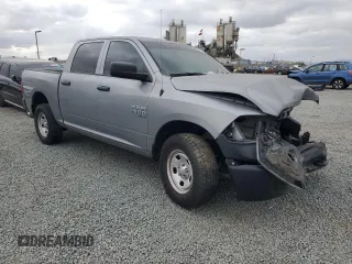 2020 Ram 1500 Tradesman with VIN 3C6RR7KG7LG205399, listed as a Copart auction lot 54613925 with 24,136 mi miles and Clean title. Bid and sale history available at DreamBid. Image 4.