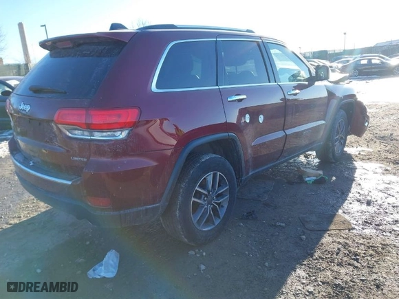 2019 Jeep Grand Cherokee Limited X with VIN 1C4RJFBG1KC841988, listed as a IAAI auction lot 41394226 with 56,400 mi miles. Bid and sale history available at carsss.com. Image 4.
