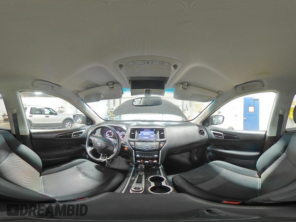 2017 Nissan Pathfinder SV with VIN 5N1DR2MM7HC662261, listed as a Copart auction lot 61438525 with 159,864 mi miles and Salvage title. Bid and sale history available at DreamBid. Image 15.