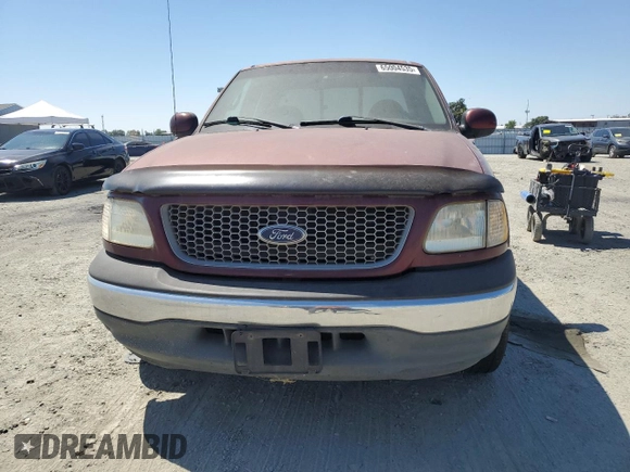 1999 Ford F-150 XL with VIN 1FTRX17L2XKB78998, listed as a Copart auction lot 65004535 with 155,271 mi miles and Salvage title. Bid and sale history available at DreamBid. Image 5.