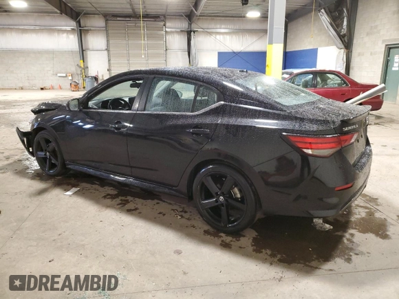 2021 Nissan Sentra SR with VIN 3N1AB8DVXMY312330, listed as a Copart auction lot 81707484 with 39,020 mi miles and Salvage Title. Bid and sale history available at DreamBid. Image 2.