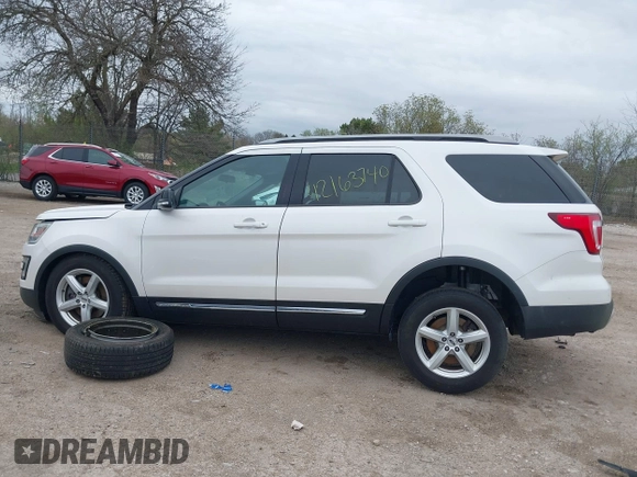 2017 Ford Explorer XLT with VIN 1FM5K8D81HGD96887, listed as a IAAI auction lot 42163740 with 91,413 mi miles and . Bid and sale history available at DreamBid. Image 14.